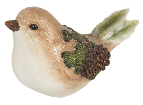 Christmas Birds W/Cones