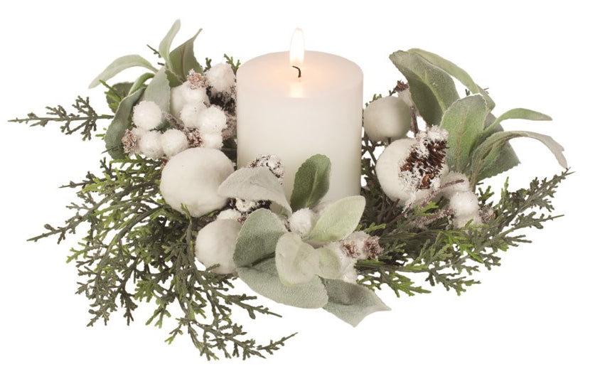 Cedar & Cotton Candle Ring