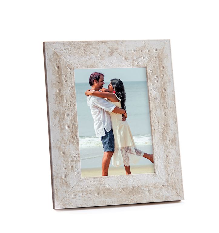 Weathered Beige Photo Frame