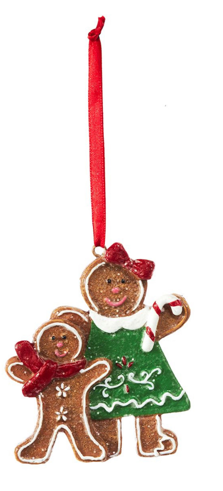 Gingerbread Couple Ornaments