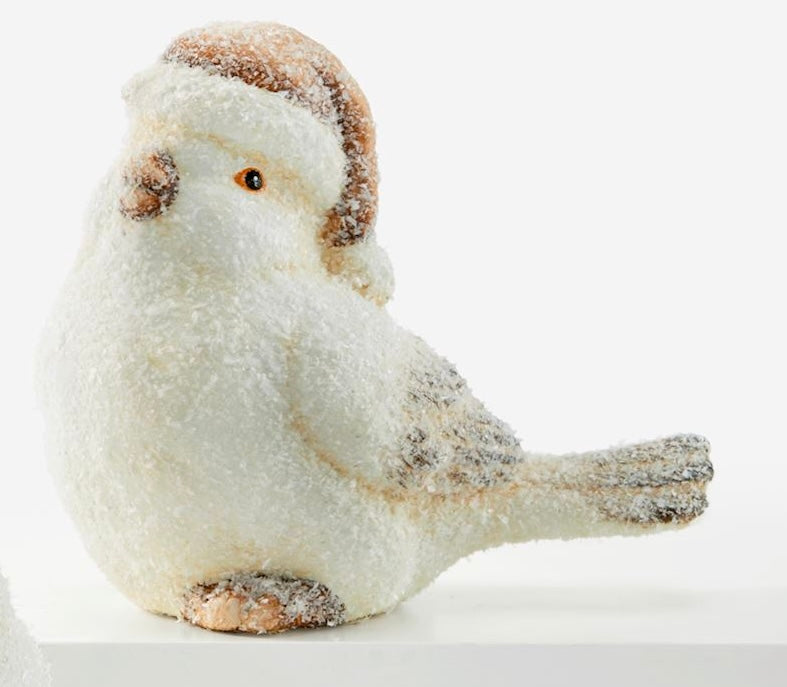 Winter Bird Figurine