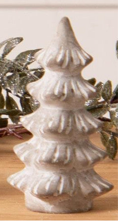Mini Cement Christmas Tree