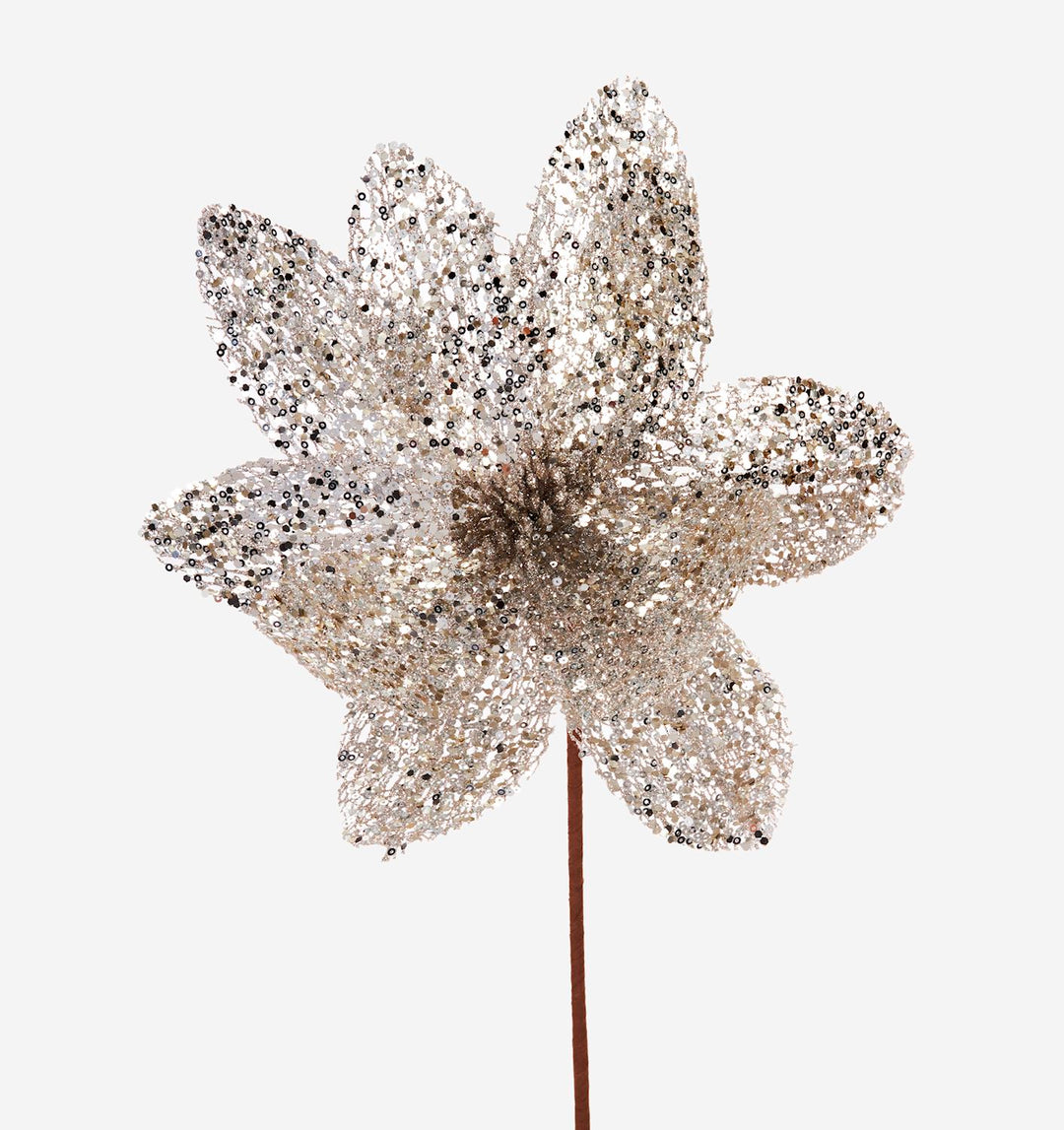 Silver Flower Spray