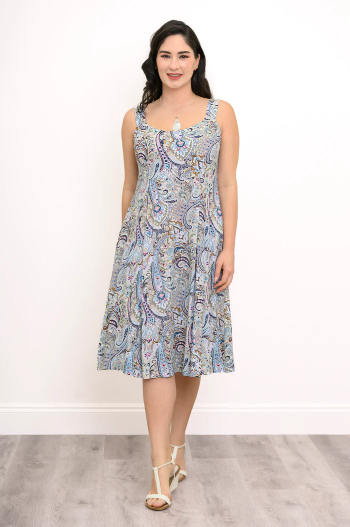 Shauna Denim Parade Bamboo Dress