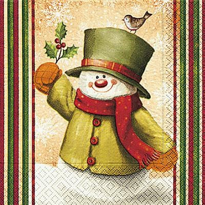 Christmas Lunch Napkins A-M