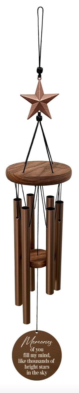 Wood look Wind Chime