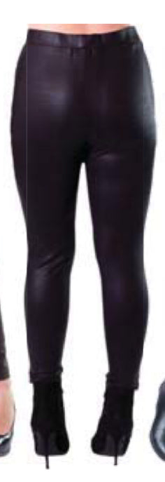 Faux Leather Legging