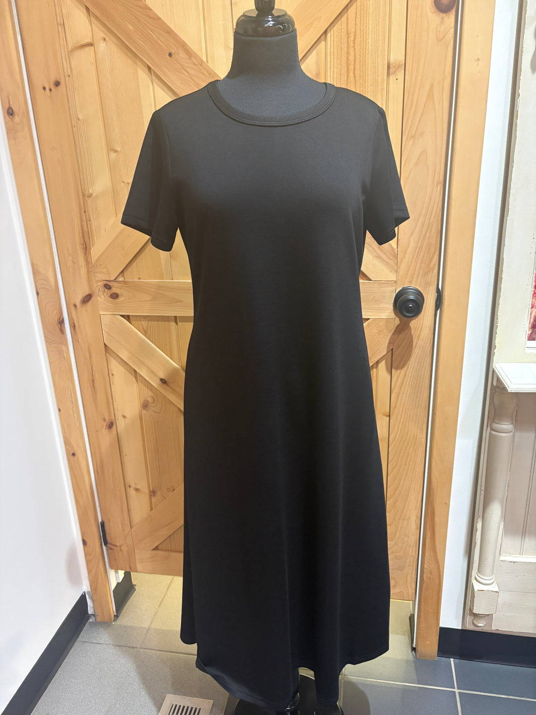 Short Sleeve Basic Dress