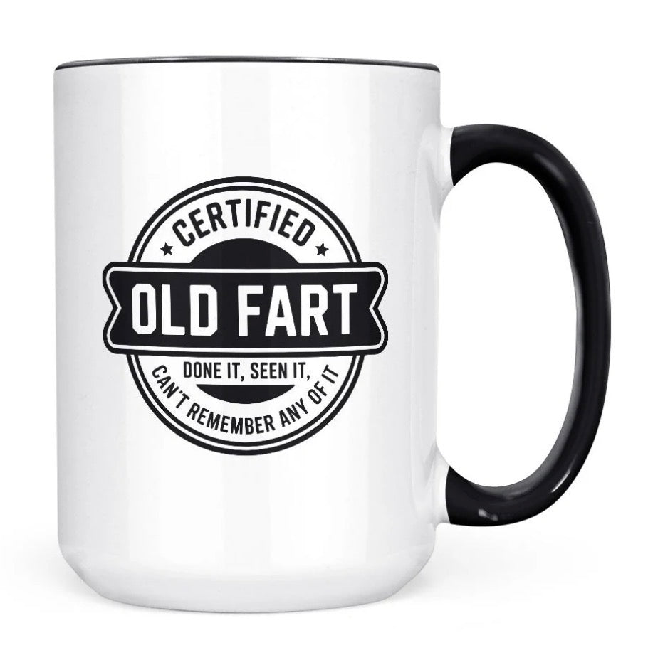 Certified Old Fart Mug