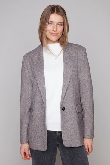Blazer W/Front Button
