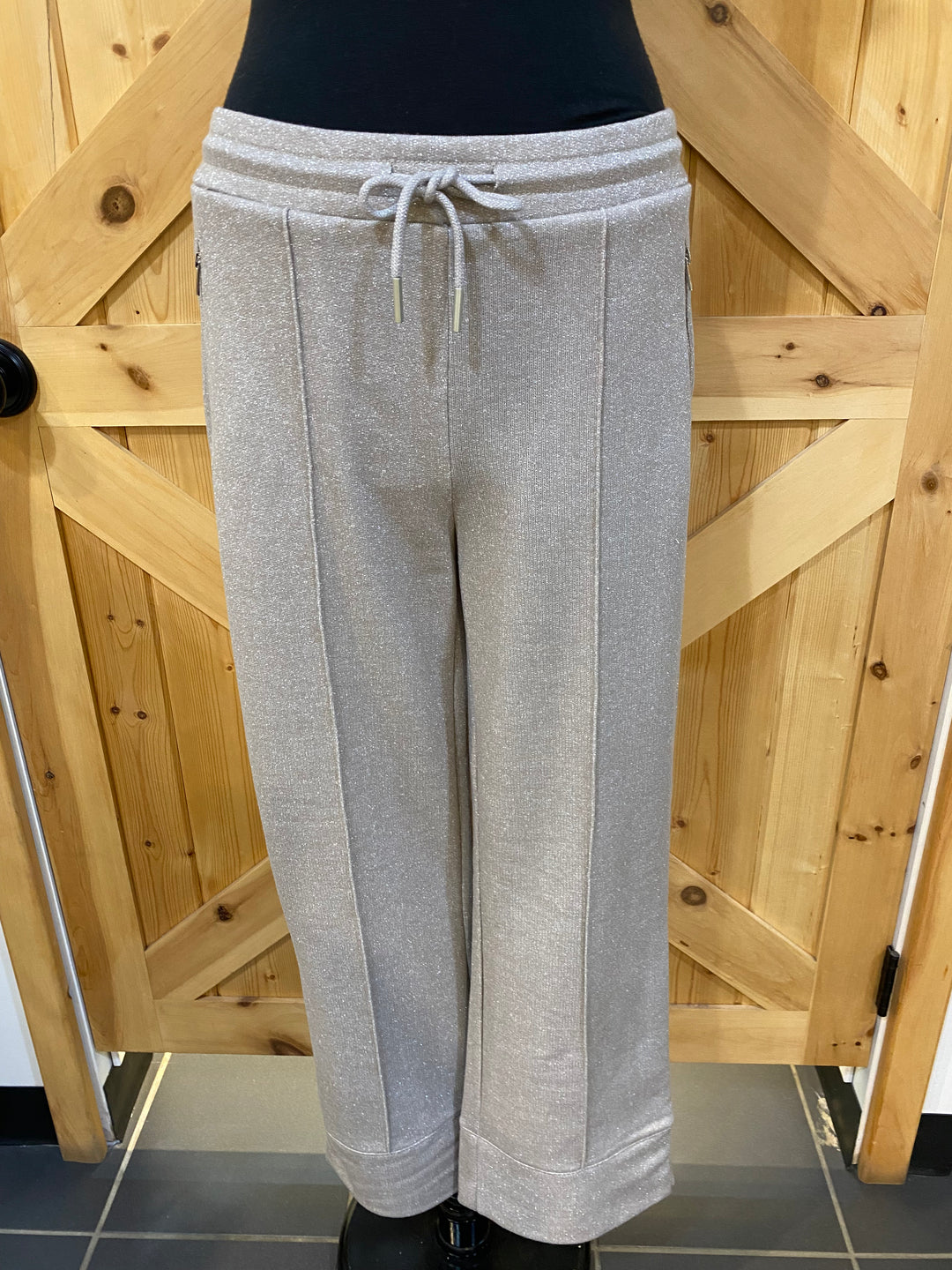 Full Length Drawstring Pant W/Zipper Pockets