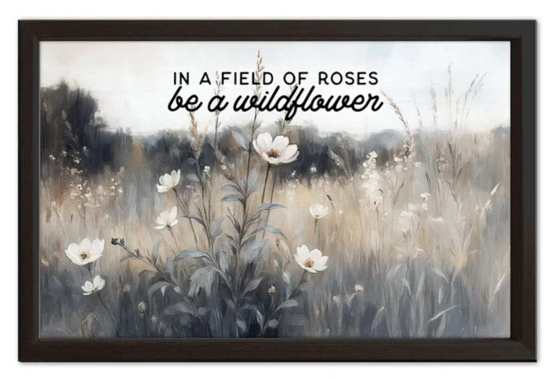 Wildflower Landscape Sign