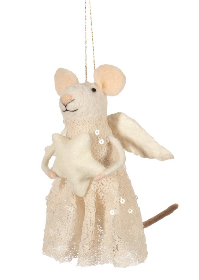 Angel Mouse W/Star
