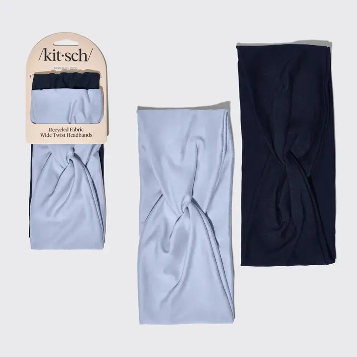 Kitsch 2pc Fabric Twist Headbands