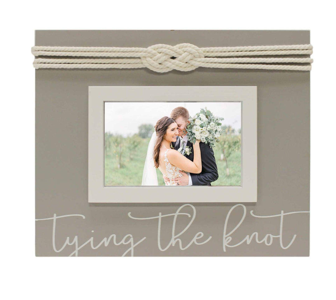 4x6” Tying The Knot Picture Frame