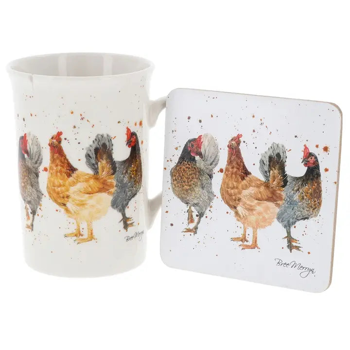 Coaster & Mug Set Hen Party