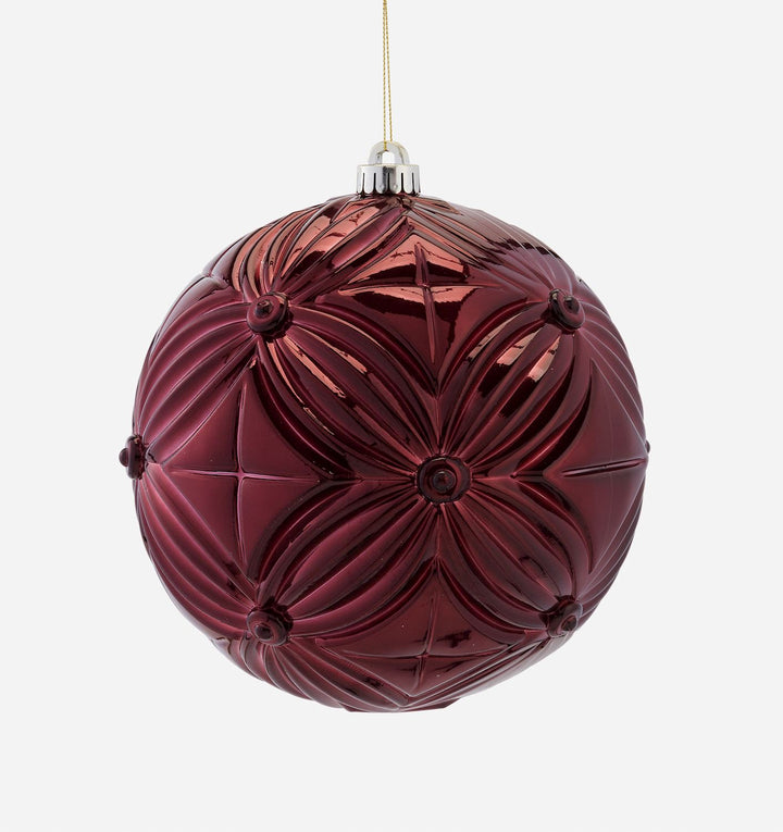 Floral Ball Ornament
