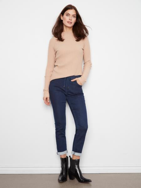 Knit Jogger W/Elastic Waist Pant