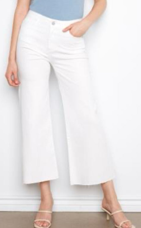 Flared Wide Leg Denim Pant