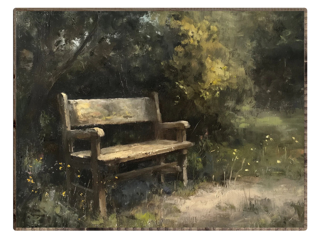 6025 Bench Landscape Sign