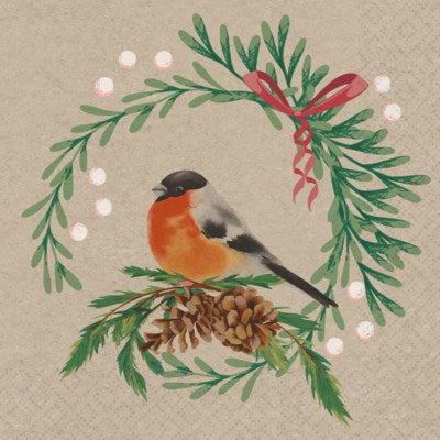 Christmas Lunch Napkins A-M