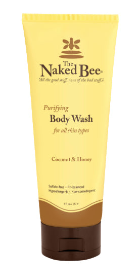 Naked Bee 8oz Purifiying Body Wash