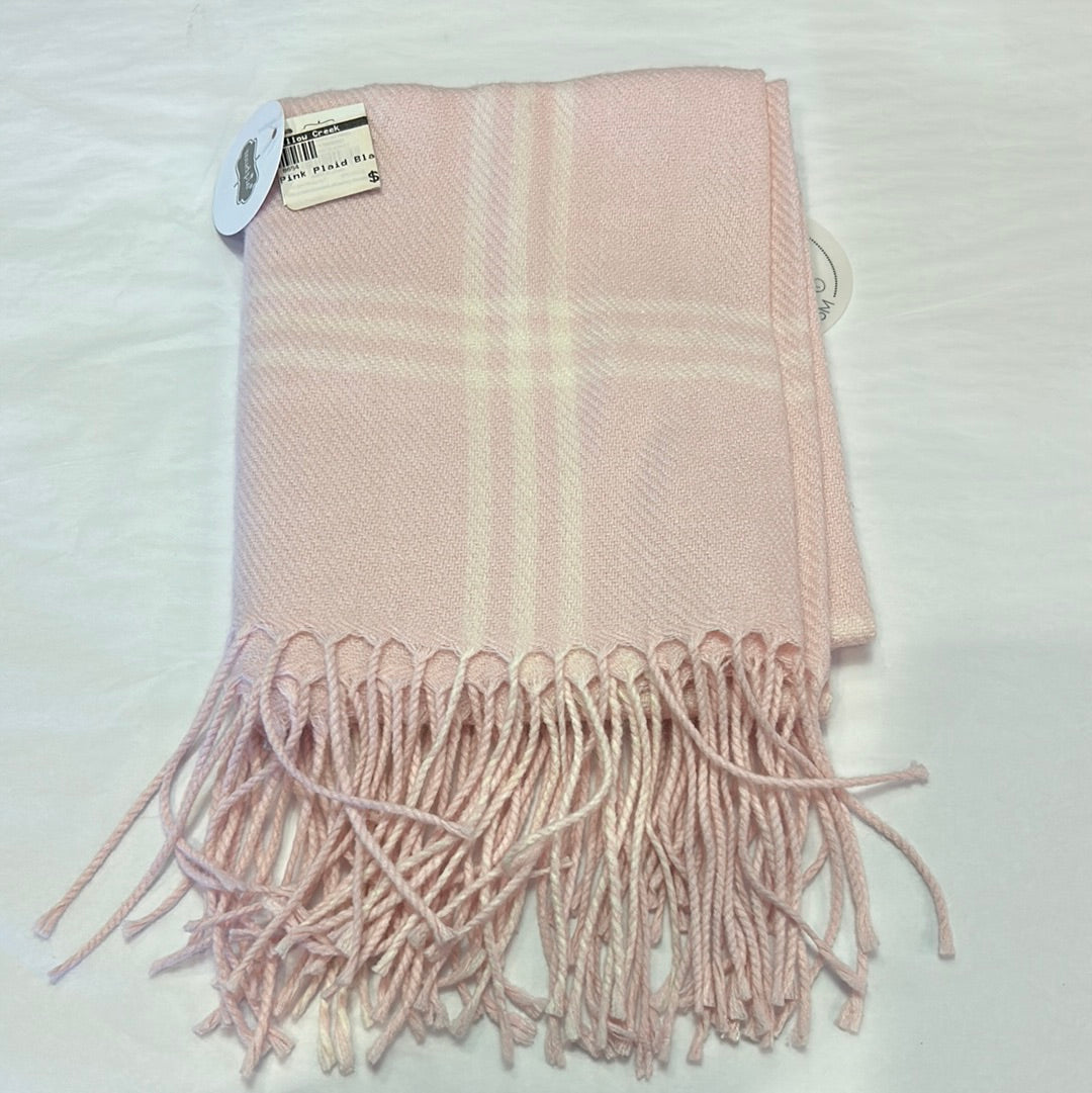 Pink Plaid Blanket