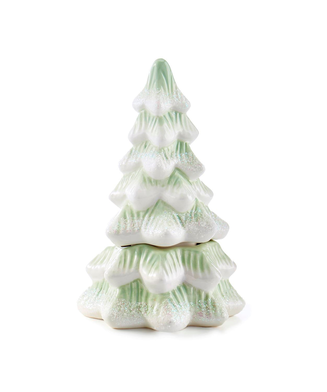 Ceramic Green Tree & Candle