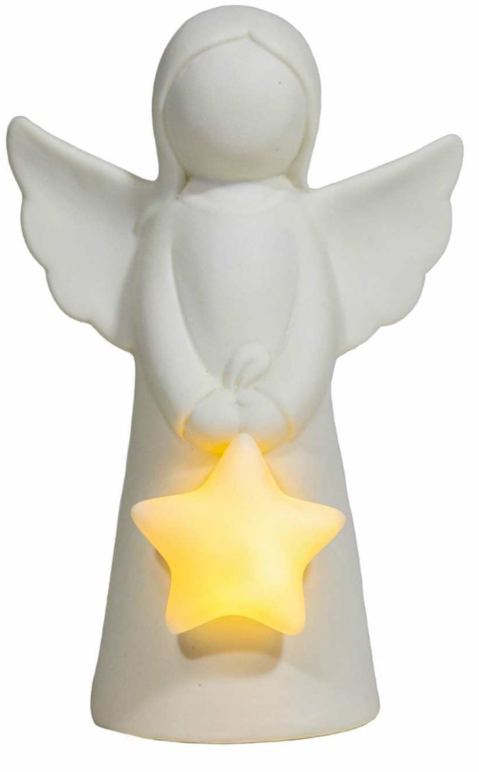 LED Porcelain Angel