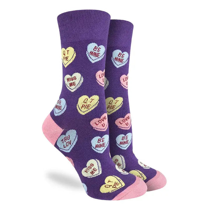 Women’s Valentines Candy Heart Socks