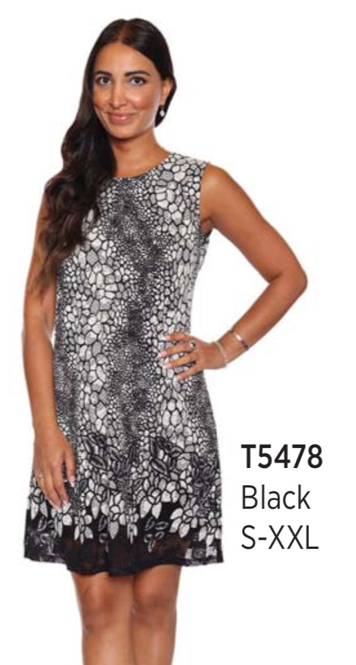 Black Sleeveless Dress