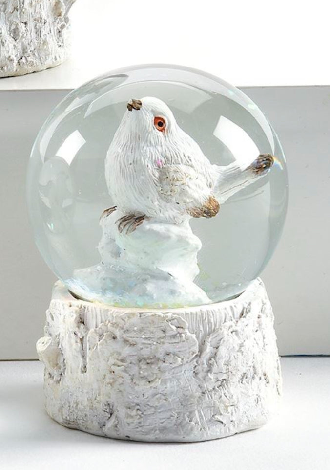 White Bird Snowglobe