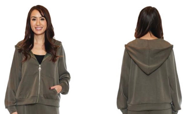 Zip Up Scuba W/Hood