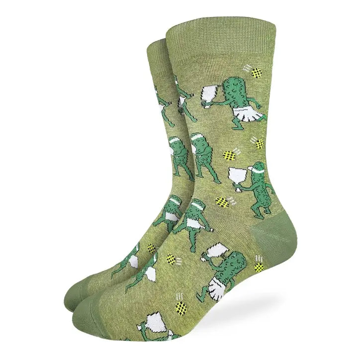 Men’s Pickles Playing Pickleball Socks