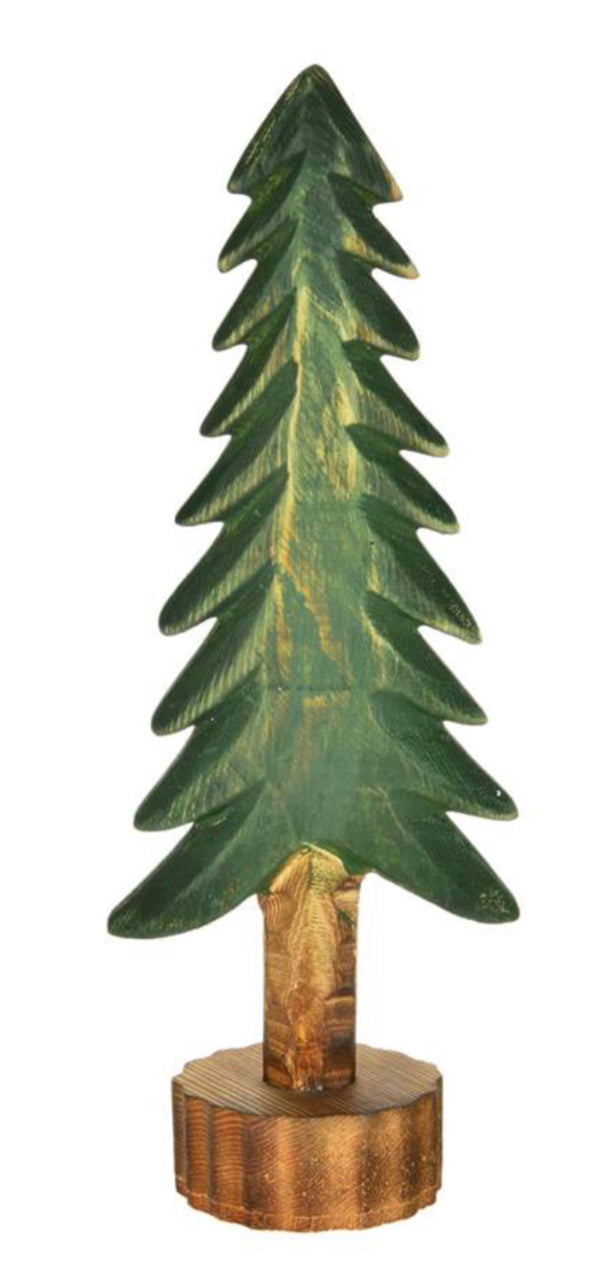 Green Wood Pine Tree