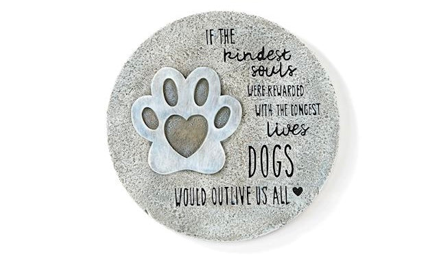 Paw Print Stepping Stone