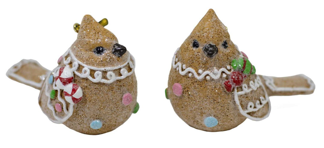 Gingerbread Bird Ornament