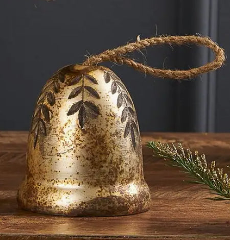 Blitzen Rustic Glass Bell