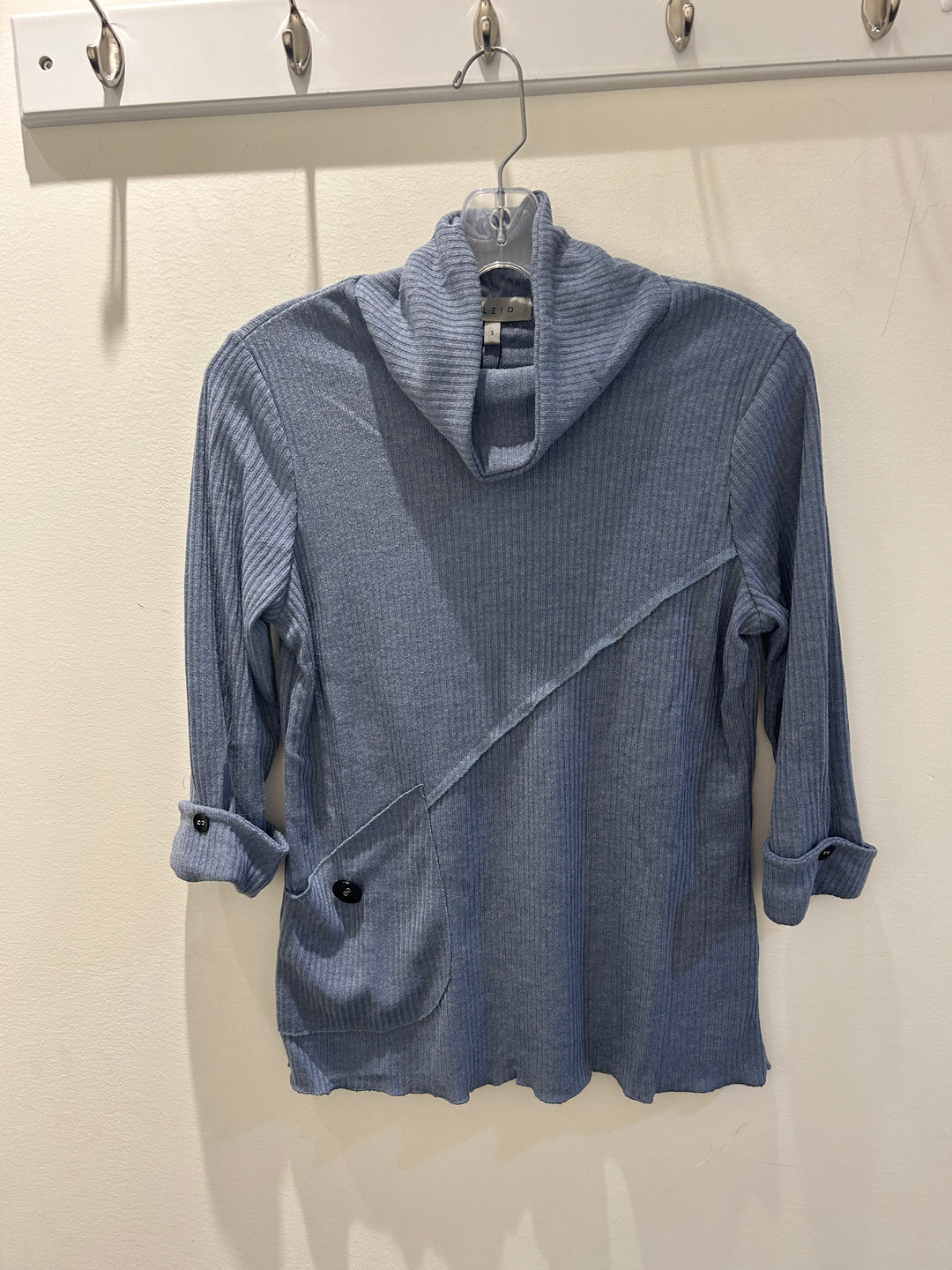 Mock Neck Knit Long Sleeve