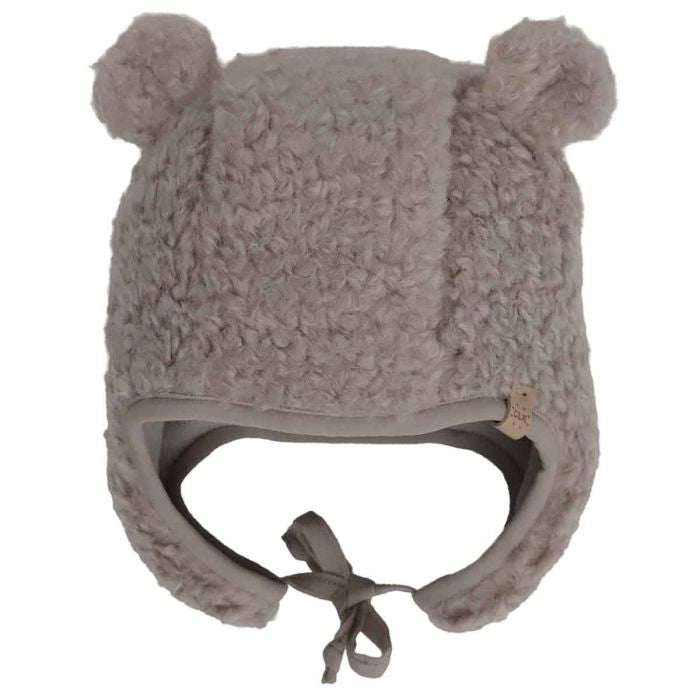 Knit Fleece Bear Toque