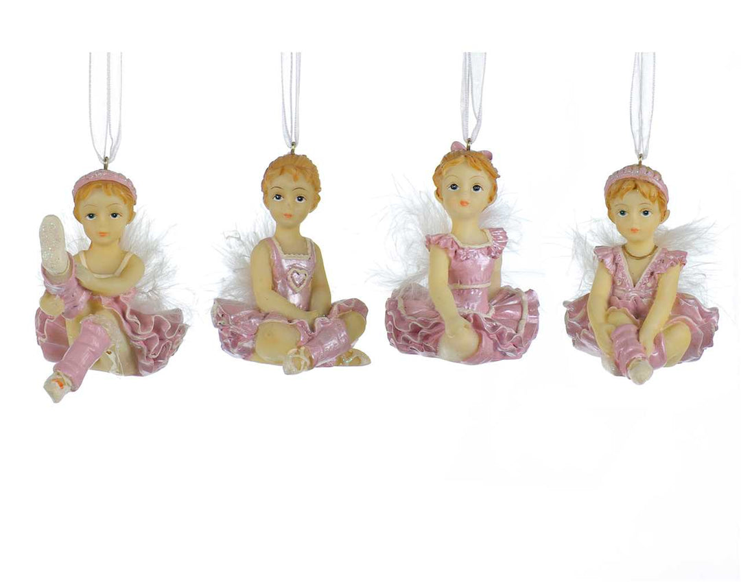 2.5” Pink Ballerina Ornament