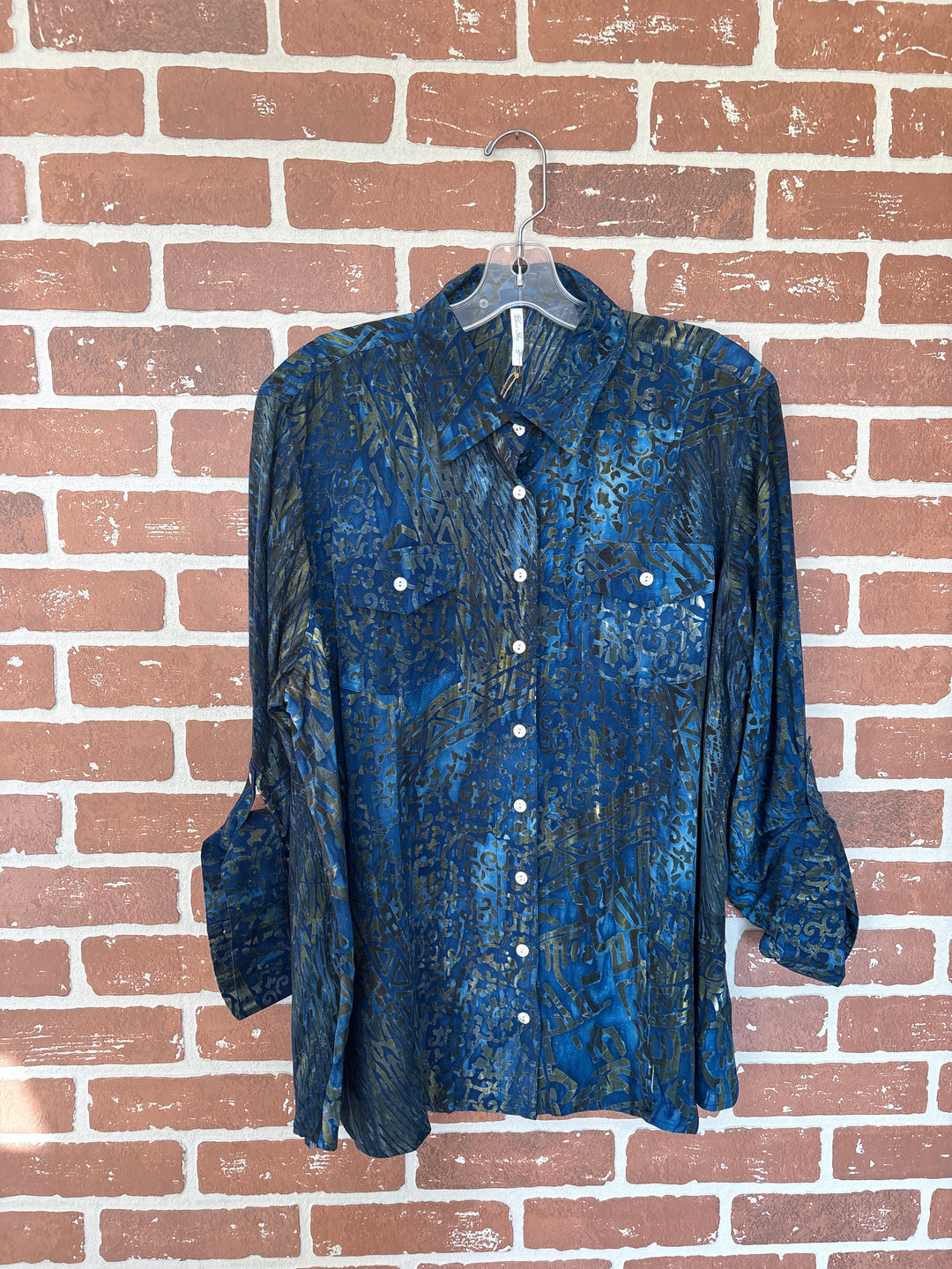 Wendy Ritual Blue Blouse