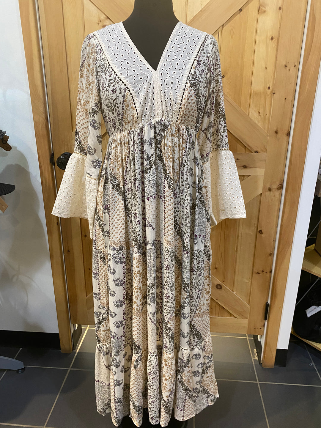 Long Sleeve Flowy Dress