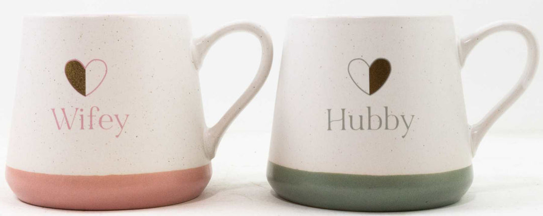 2pc Hubby/Wifey Mugs