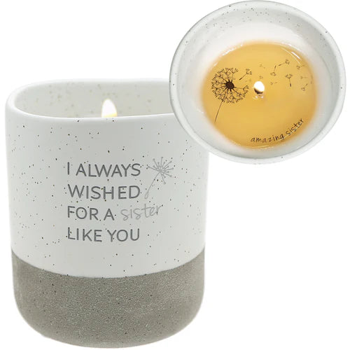 10oz Sister Like You Soy Wax Candle (Scent: Tranquility