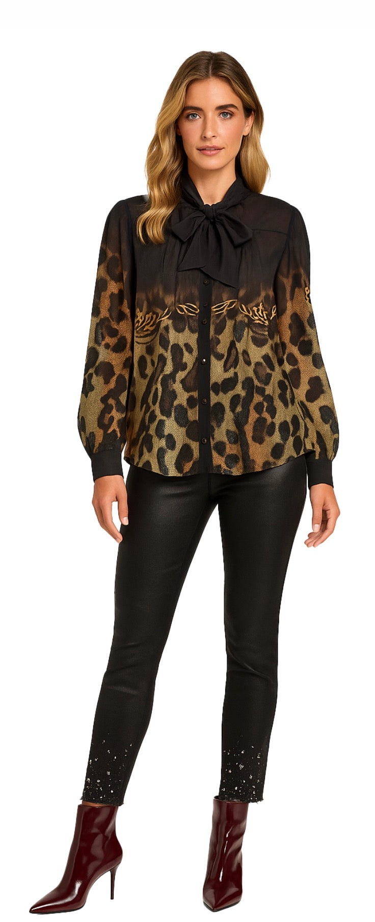 Leopard Blouse