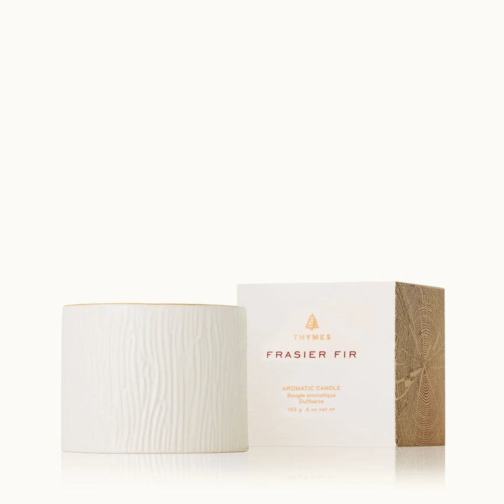 Fraiser Fir Gilded Ceramic Candle