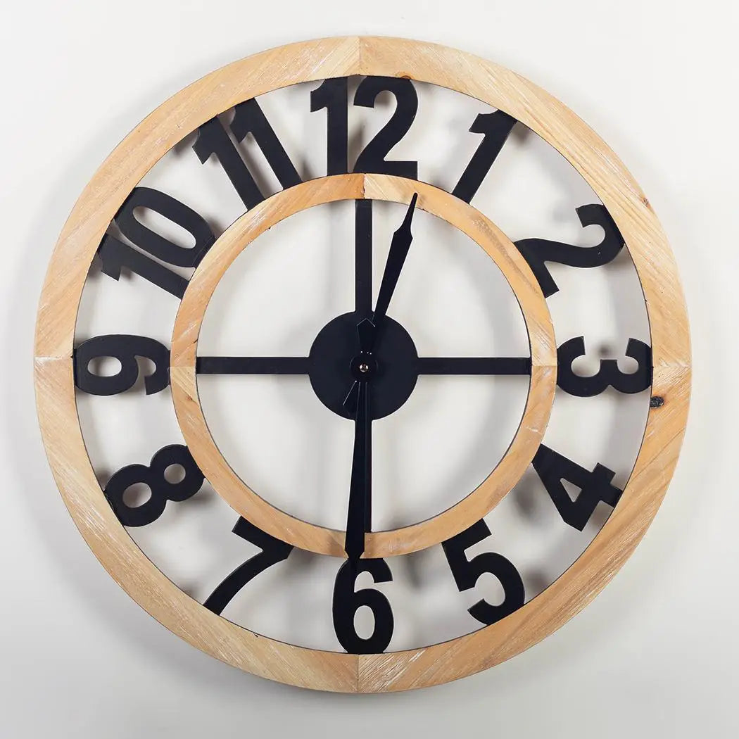 Wooden Wall Clock