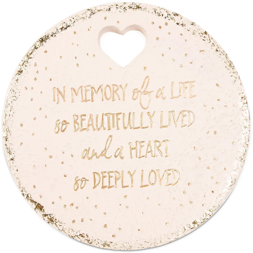 10” In Memory Garden Stone