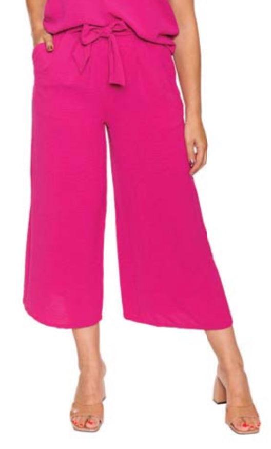 Flowy Capri Dress Pant